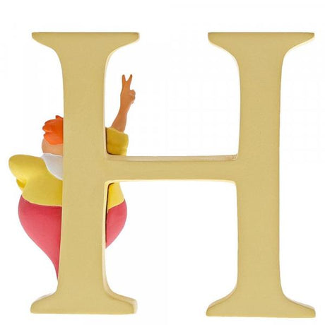 Disney Letter H Figurine: Tweedle Dee (Alice in WL)