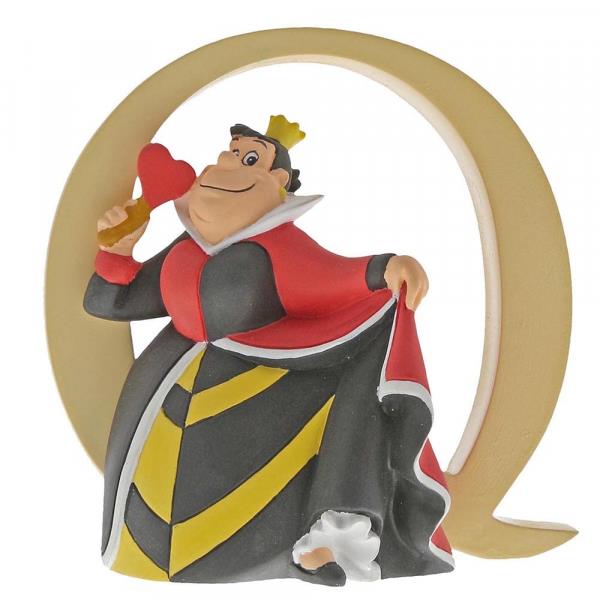 Disney Letter Q Figurine: Queen of Hearts (Alice in WL)