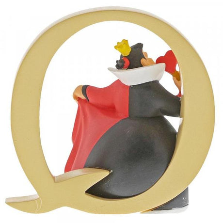 Disney Letter Q Figurine: Queen of Hearts (Alice in WL)