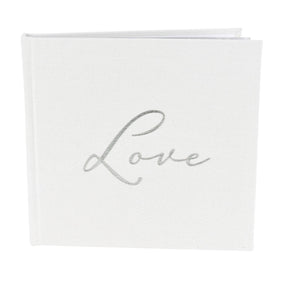 LOVE Photo Album with details of Wedding inside pages