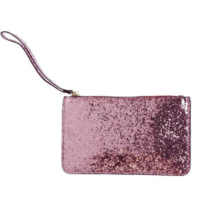 Power Bank rose gold glitter bag