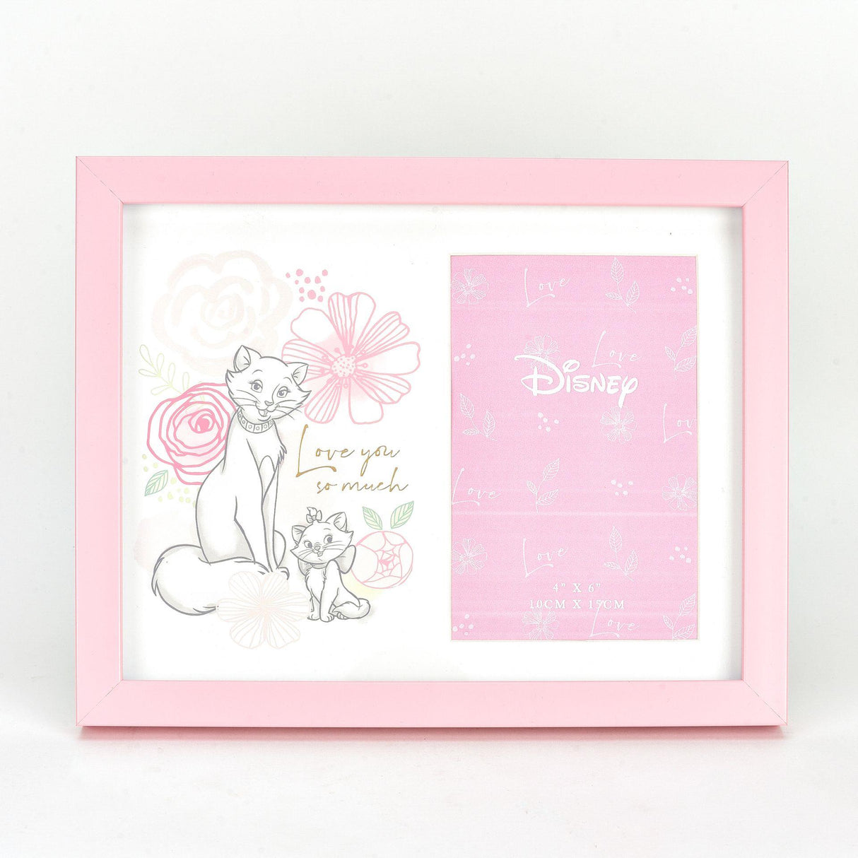 Disney Magical Beginnings Photo Frame 4' x 6' - Love You (Marie)