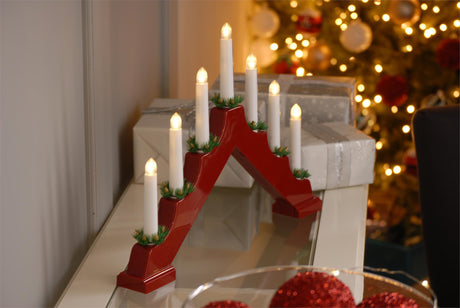 Light Up Candle Bridge (Red)