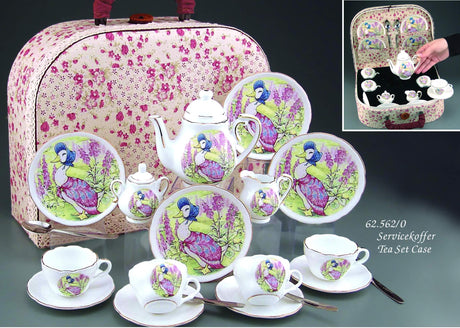 Jemima Puddleduck Large china teaset in a case