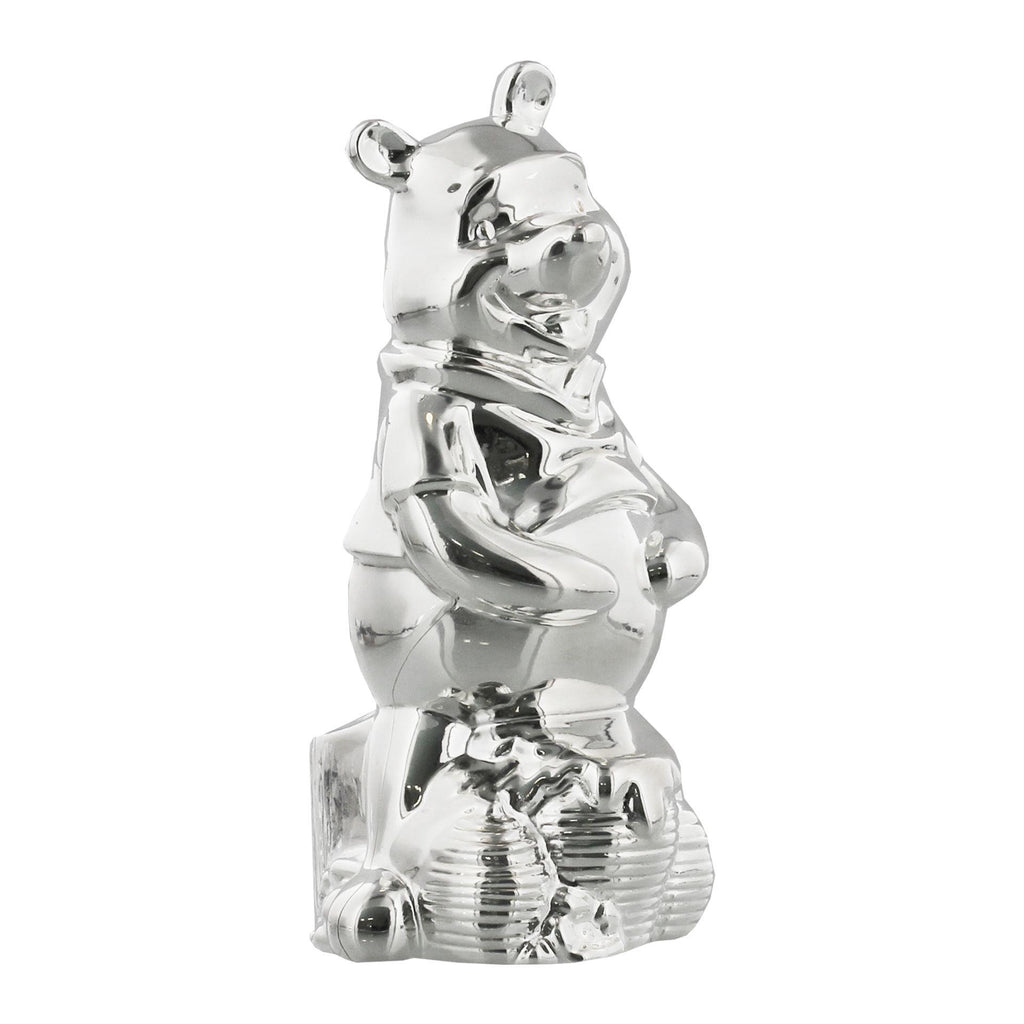 Winnie the Pooh Silver Plated Money Box ideal baby gift 