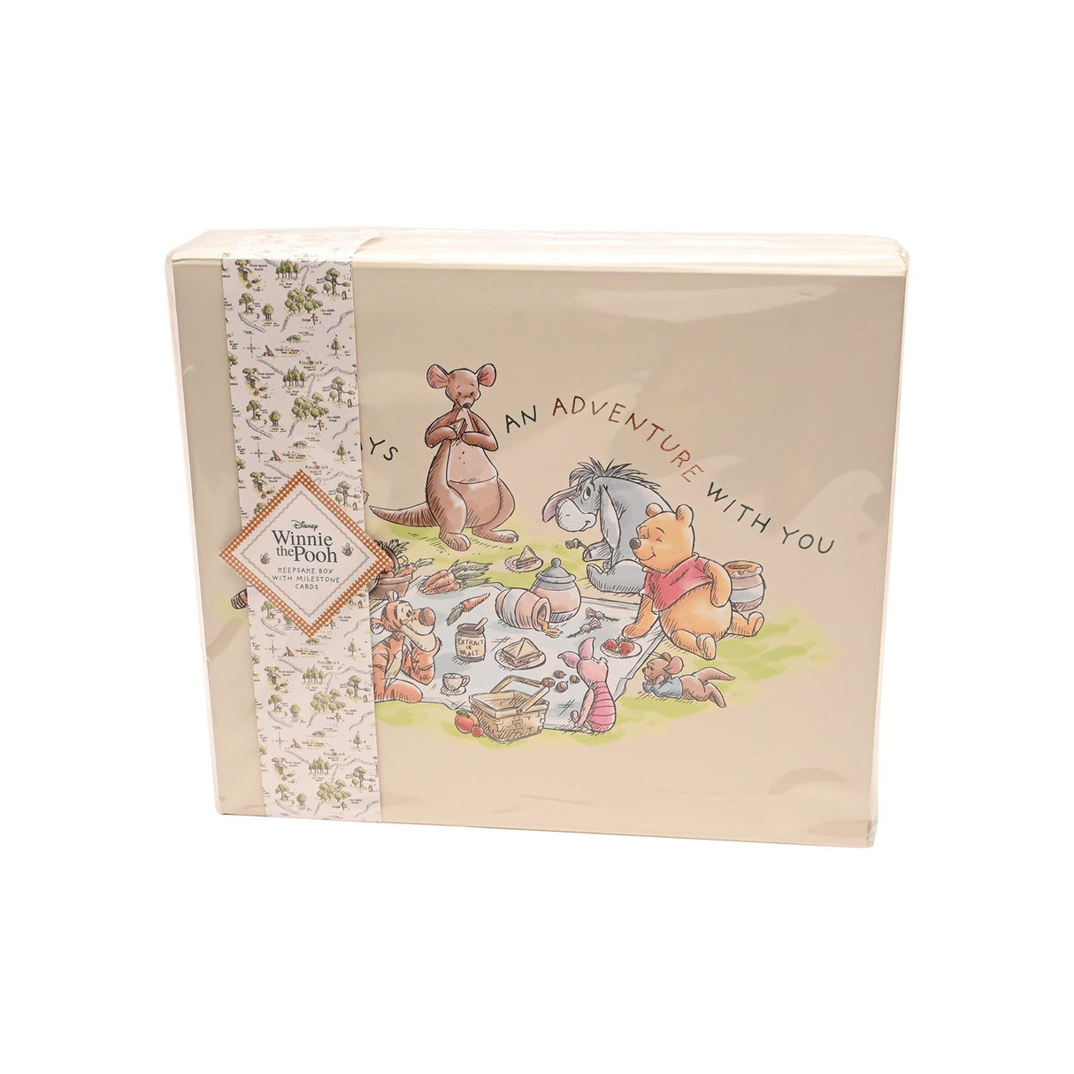 Disney Winnie The Pooh Keepsake Box & Milestone Cards