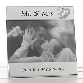 Mr & Mrd Message Photo Frame from this day forward