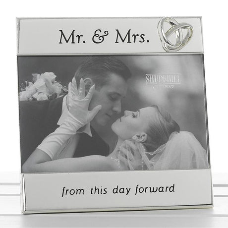 Mr & Mrd Message Photo Frame from this day forward