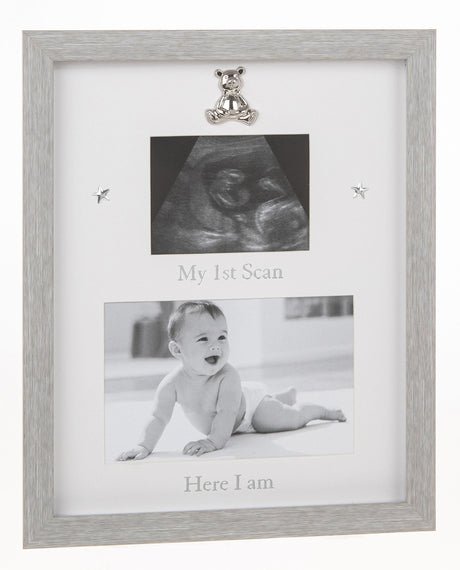 My 1st Scan and Here I am Photo Frame 