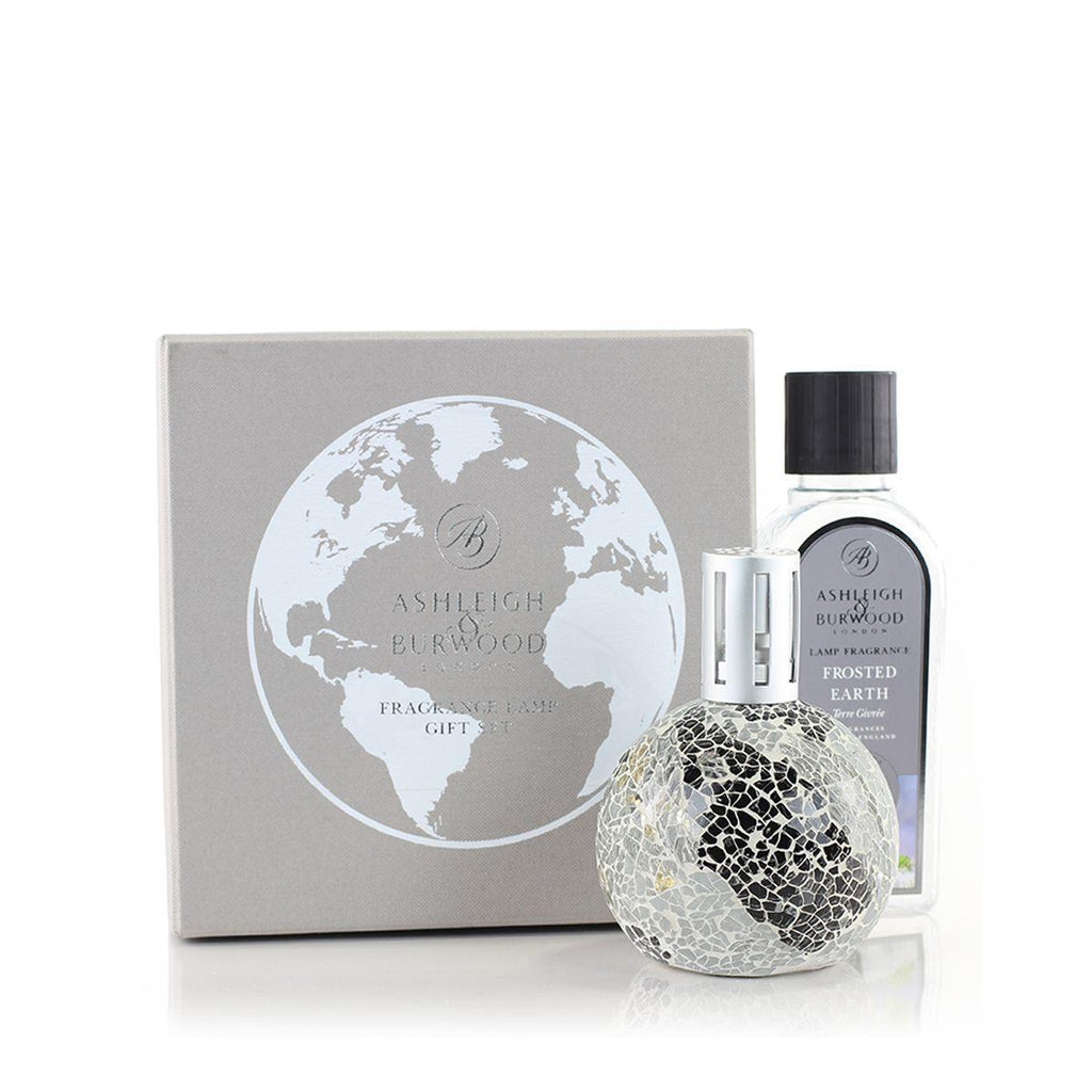 Mineral Earth Mosaic Fragrance Lamp with Fragrance by Ashleigh & Burwood Gift Boxed
