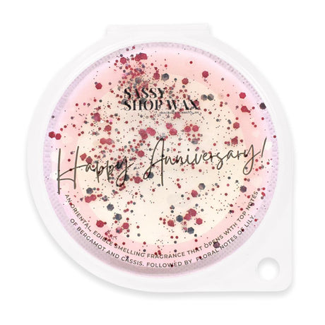 Sassy Wax Happy Anniversary Wax Melt Sentiment Gift Idea