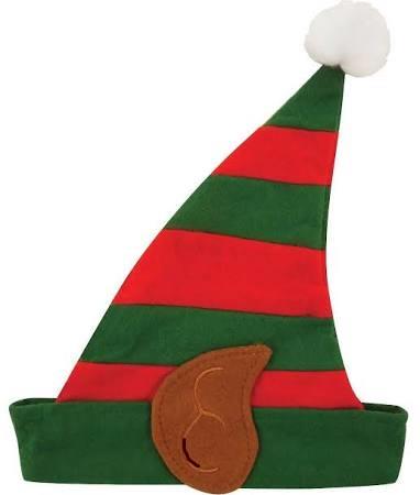 Stripy Elf Hat With Ears