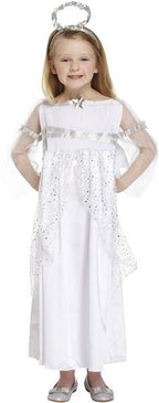 Childs Angel Fancy Dress Costume Age 10-12 Years
