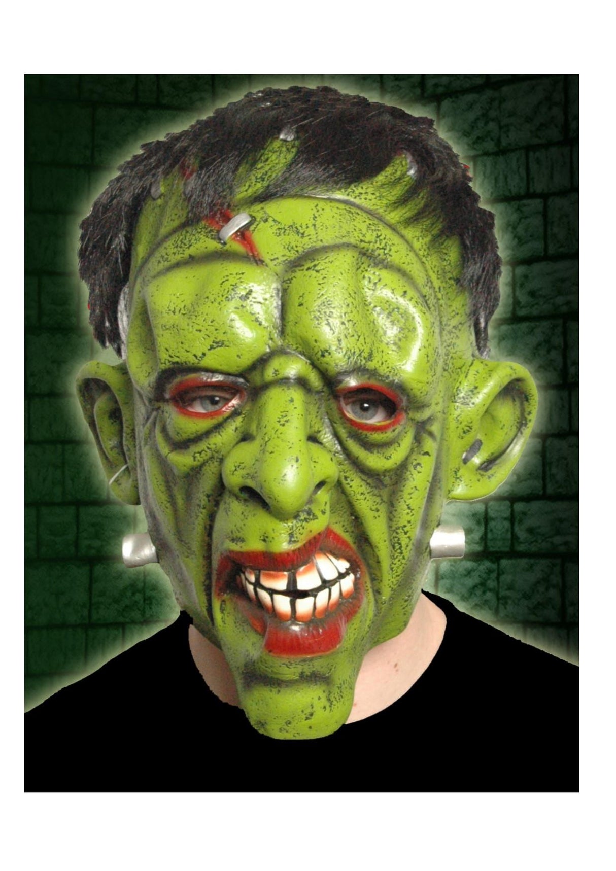 Frankenstein Mask With Hair