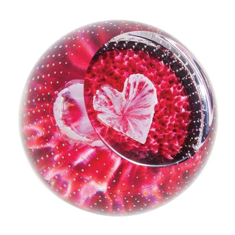 Caithness Glass Paperweight Sentiments - Forever in my Heart