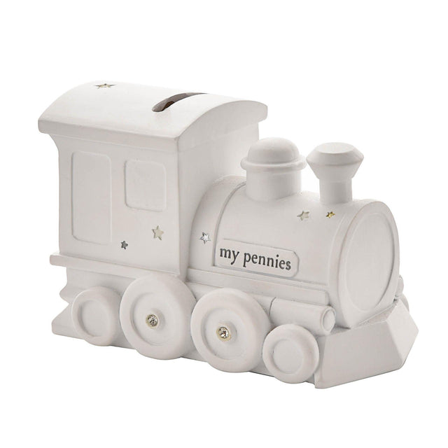 Bambino Money Box - Train - Crusader Gifts