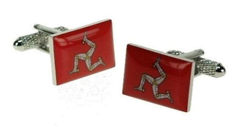 Isle of Man Manx Flag Cufflinks