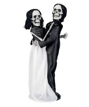 Skeleton Wedding Couple Hanging Decoration 40cm