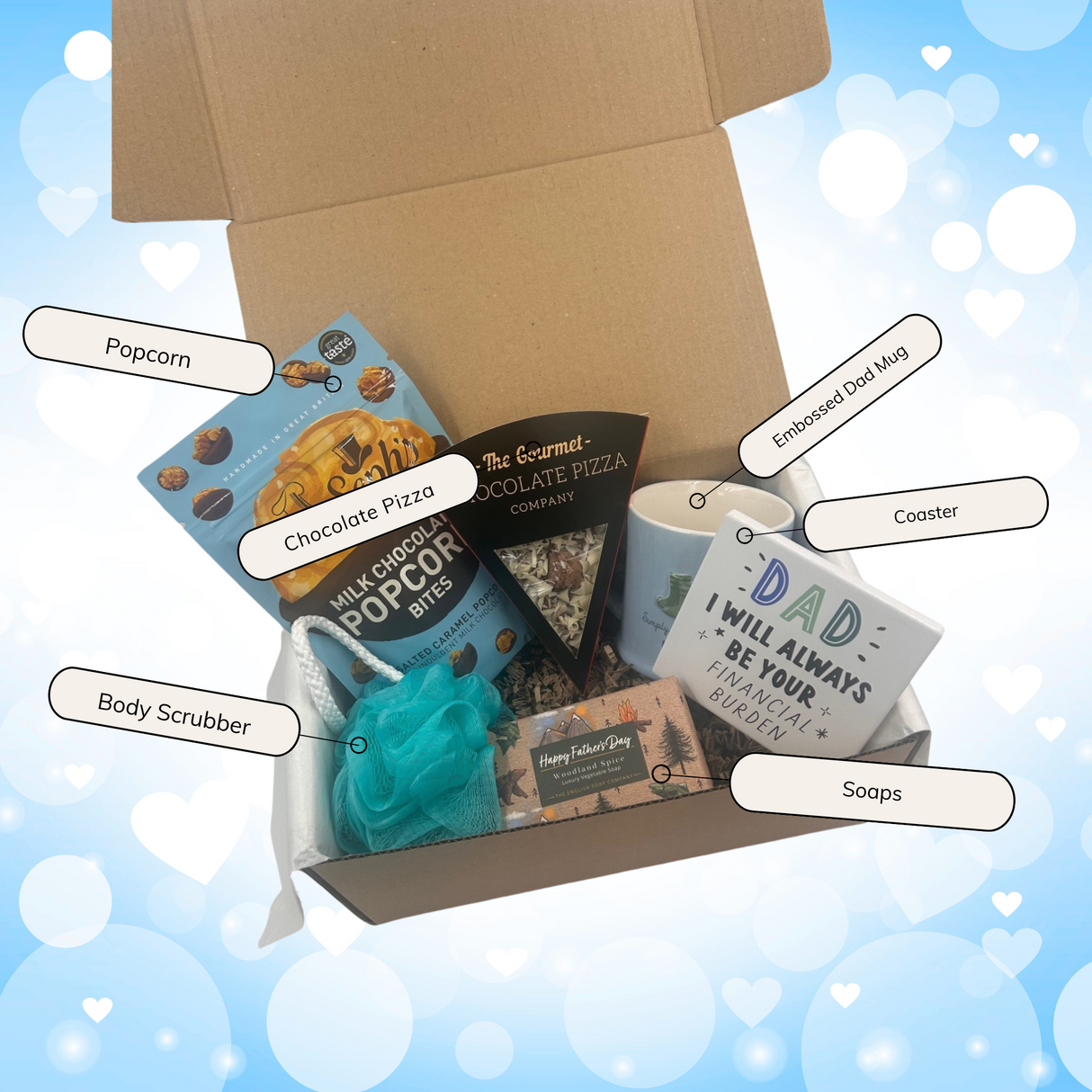 Dad Father's Day Gift Treat Box