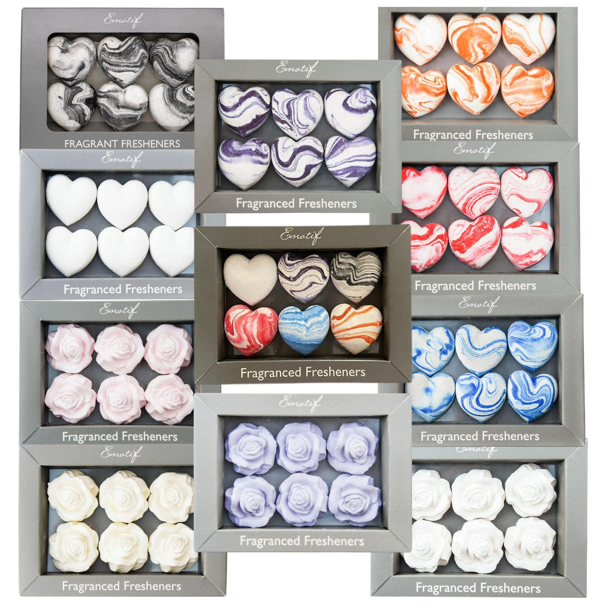 Emotif Fragranced Fresheners - Various Fragrances