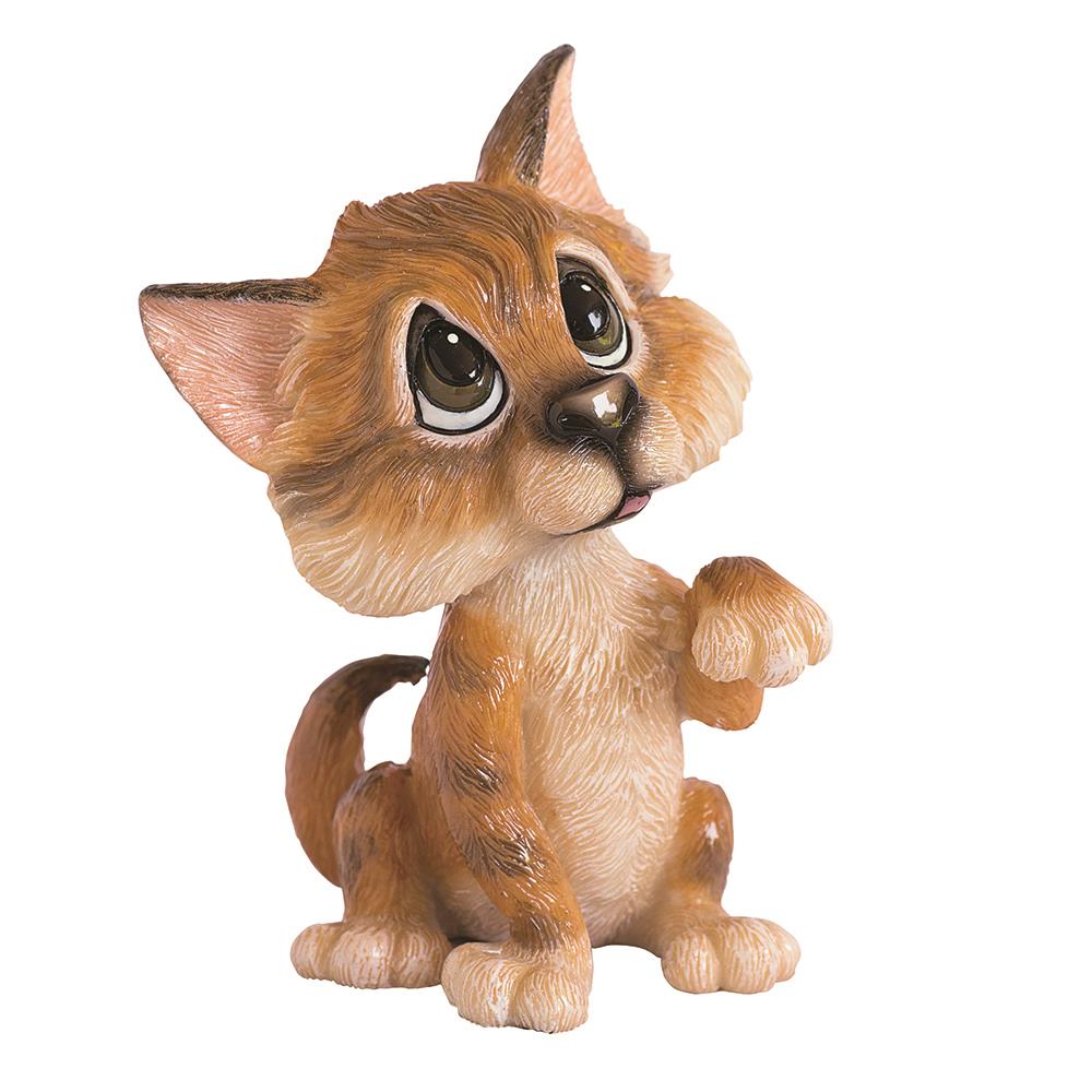 Little Paws Figurines - Amber Tabby Cat