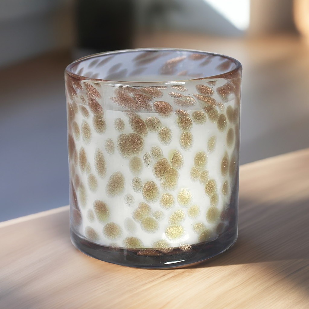 Desire Boutique Animal Print Glass Candle Jar - Various Fragrances