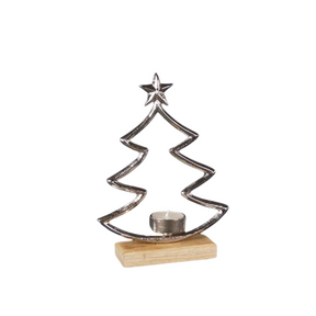Satchville Metal Tree Tealight Holder 22.5cm