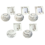 Said with Sentiment Candle Holder & Frame - Various Designs