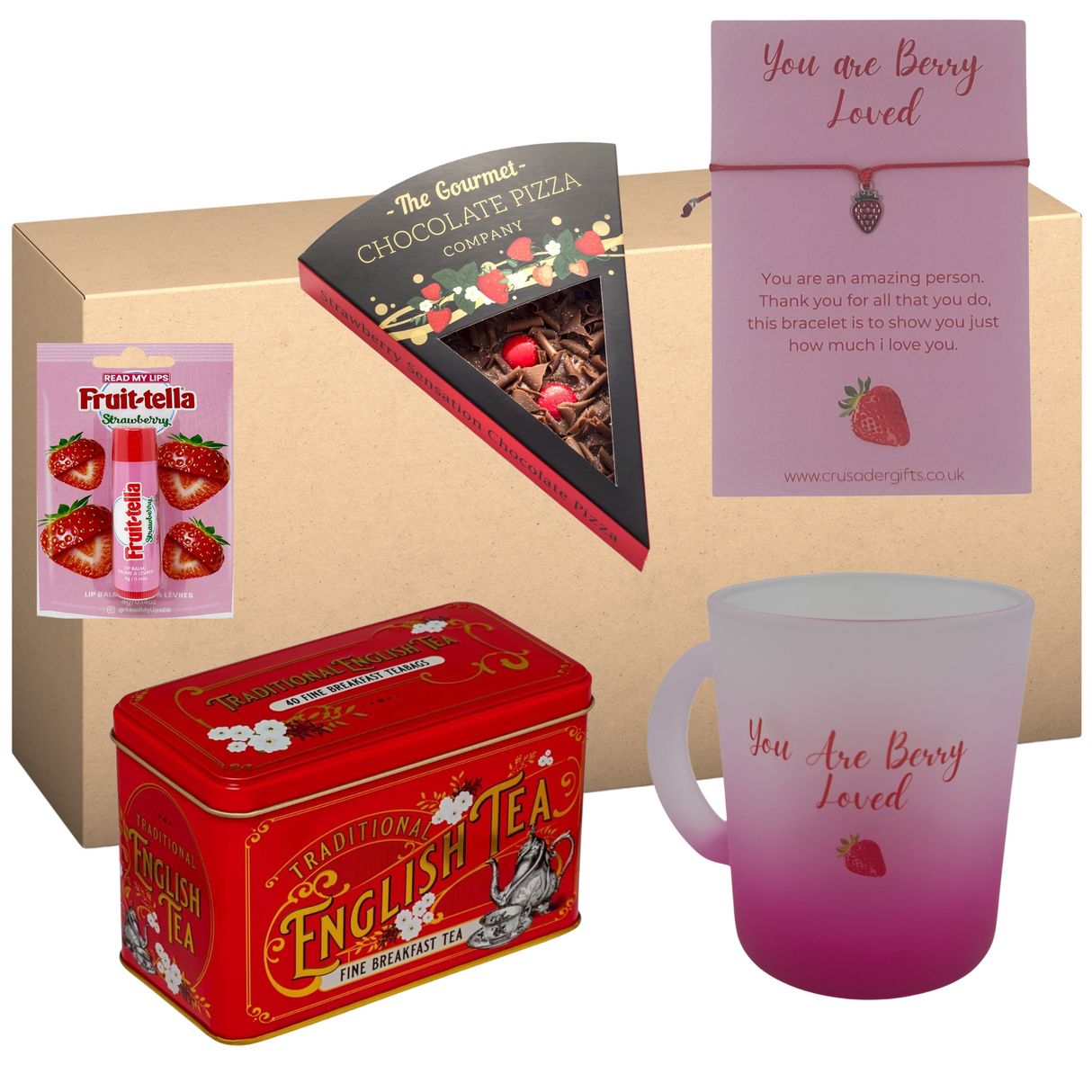 Keepsake Bracelet Mug Pamper & Tea Gift Treat Box