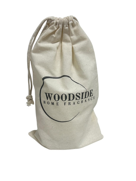 Woodside Home Fragrance Wooden Wick Glass Scented Candle - Various Fragrances