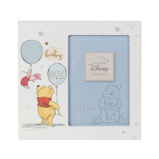Disney Magical Beginnings Photo Frame 4x6" - Pooh (Baby Boy)