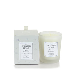 Ashleigh & Burwood Scented Home Votive Candle white christmas