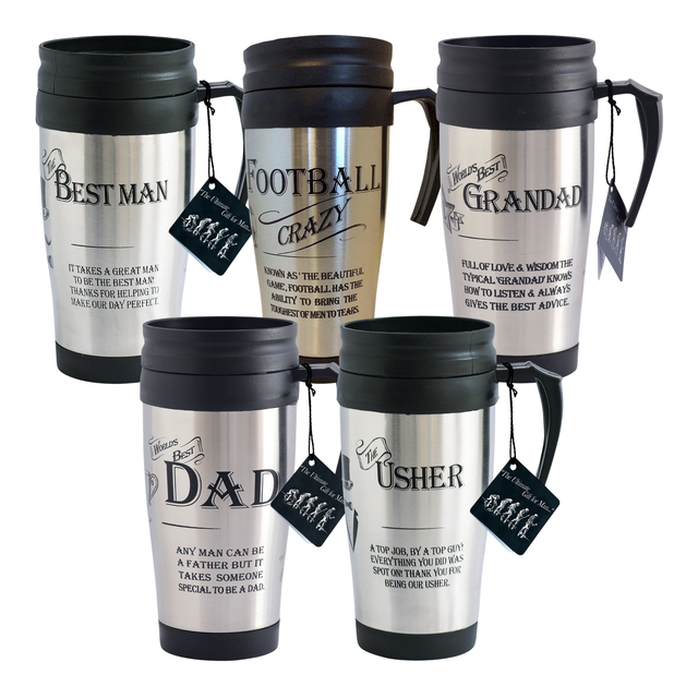 Ultimate Man Gift Travel Mug - Various Designs