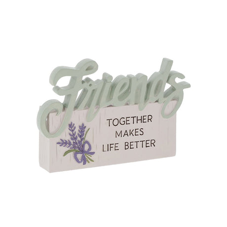 Loving Lavender Plaque - Friends