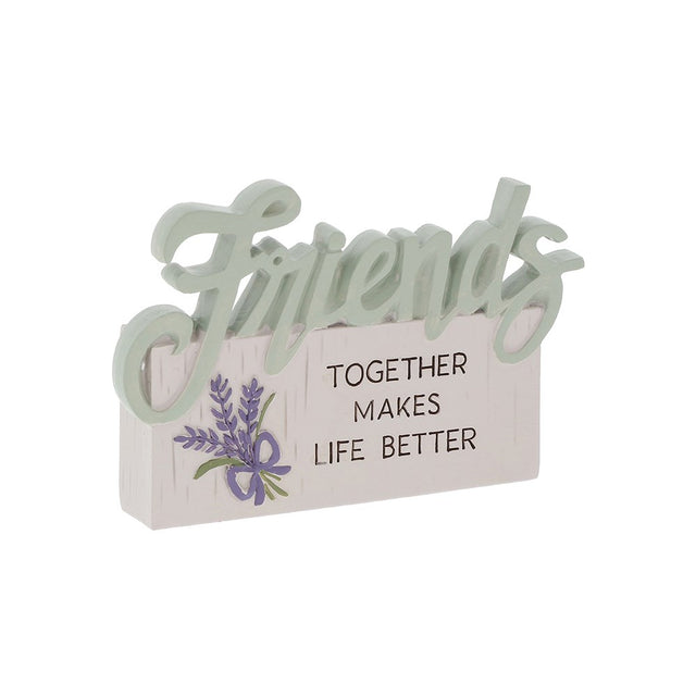 Loving Lavender Plaque - Friends