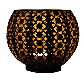 Metal Silhouette Candle Holders - Dots