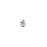 Modern Silver Tealight Candle Holder with Leaf Pattern