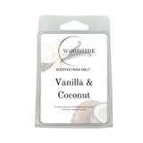 Woodside Home Fragrance Wax Melts - Vanilla & Coconut
