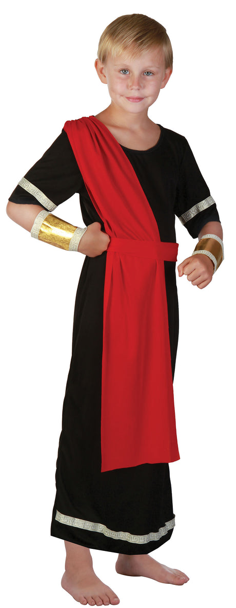 Childs Caesar Roman Fancy Dress Costume Age 5-7 Years