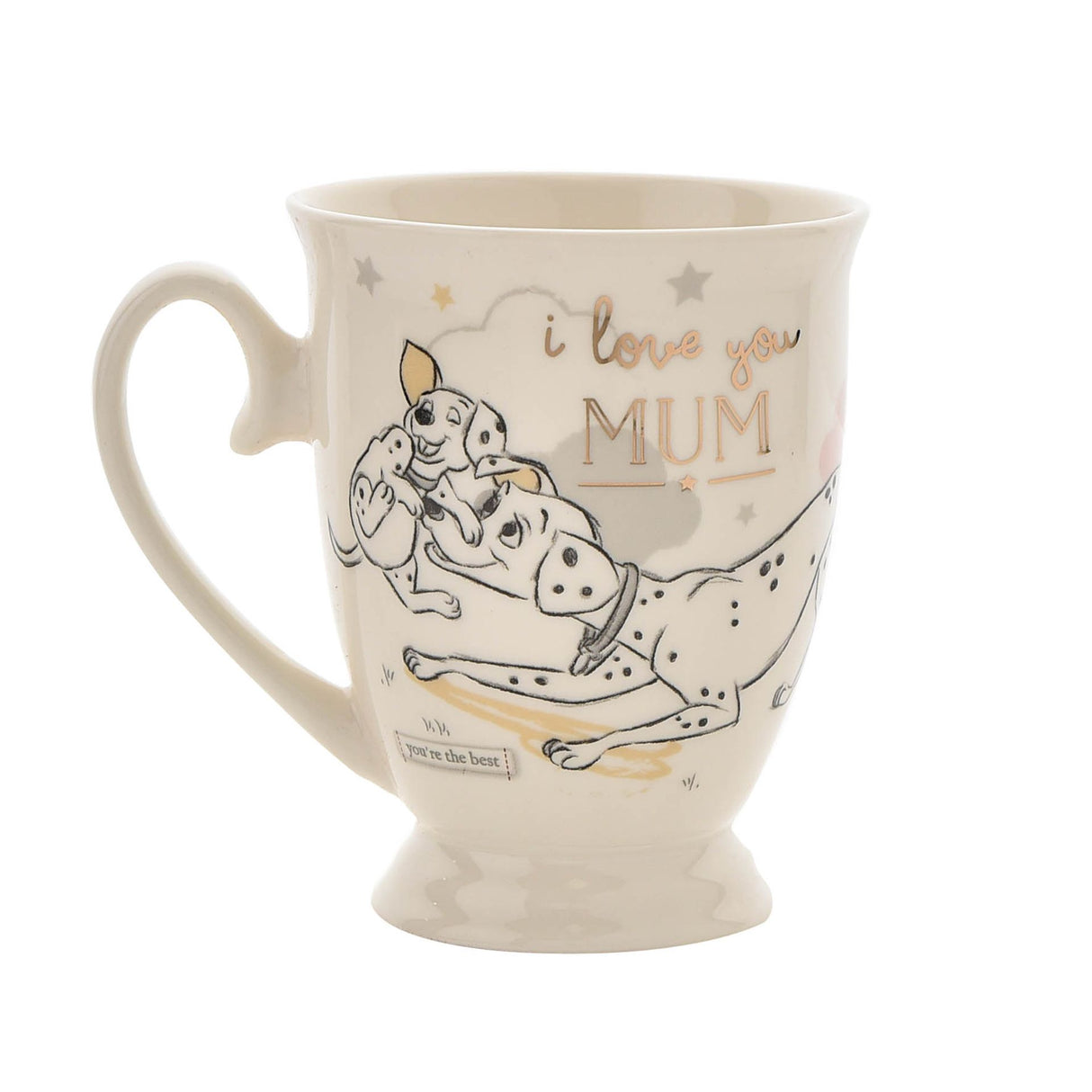 Disney Magical Beginnings Dalmatians Mug - I Love You Mum 