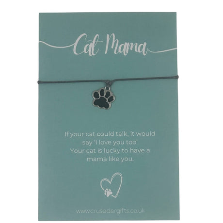 Woodside Home Living - Cat Mama Keepsake Letterbox Bracelet 