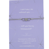 Woodside Home Living - Bridesmaid Keepsake Letterbox Bracelet 
