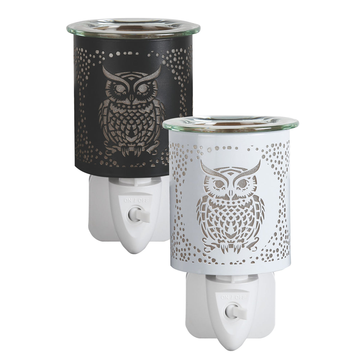 Aroma Electric Wax Melt Burner Plug In Owl Design - Various Colours