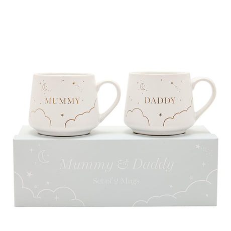 Bambino New Mummy & Daddy Mugs Gift Set