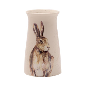 Meg Hawkins Ceramic Vase 17.8cm - Hare