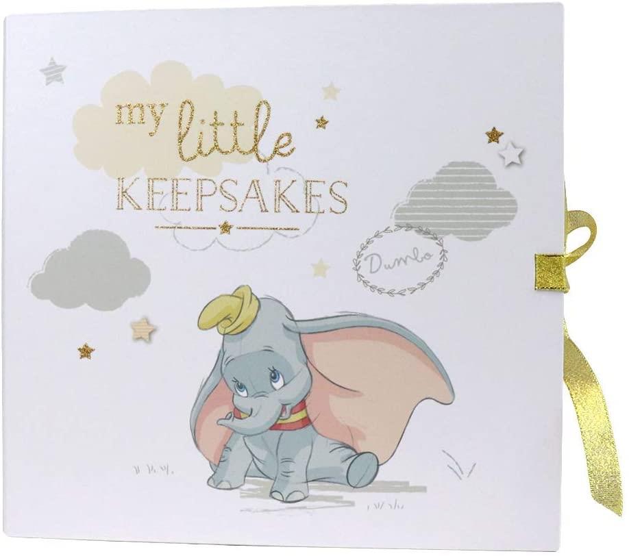 Disney Magical Beginnings Dumbo Paperwrap Keepsake Box with 6 Drawers