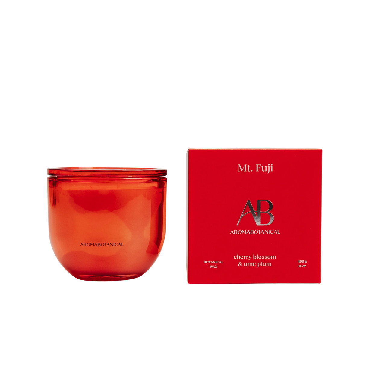 aromabotanical 400g candle - mt fuji