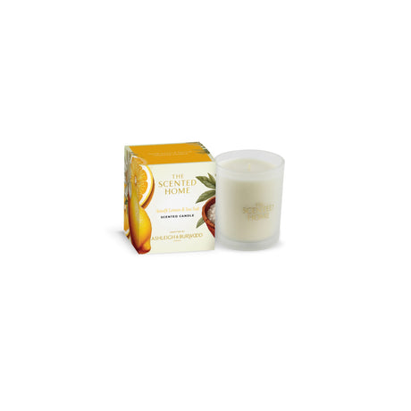 Ashleigh & Burwood New Scented Home Glass Candle - Amalfi Lemon & Sea Salt