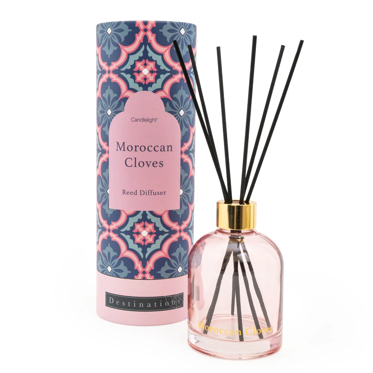 Candlelight 200ml Reed Diffuser - Destinations Collection - Moroccan Cloves
