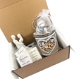 Love White & Gold Wedding Anniversary Fragrance Gift Box Treat Box	